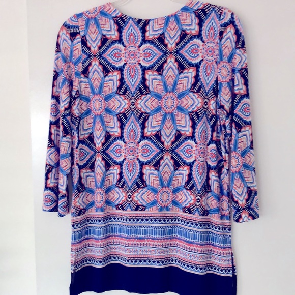 Beautiful Pappagallo Tunic - Picture 3 of 3